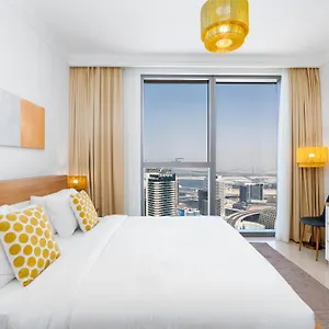 Unified Vacation Homes-1 Bed Apt With Stunning View-high Floor-free Pool Gym دبي